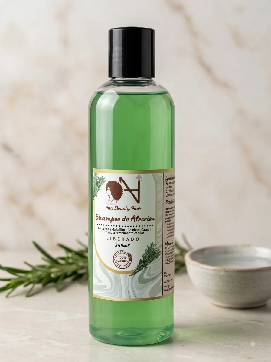 Shampoo de alecrim 